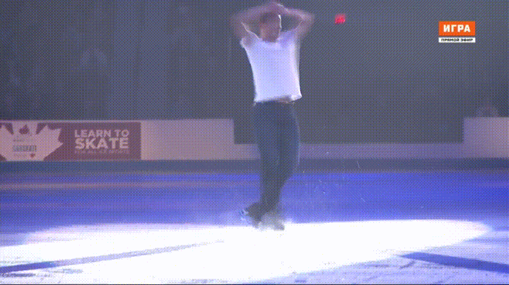 Patrick Chan Skate Canada International Exhibition Final Spin 10-30-16