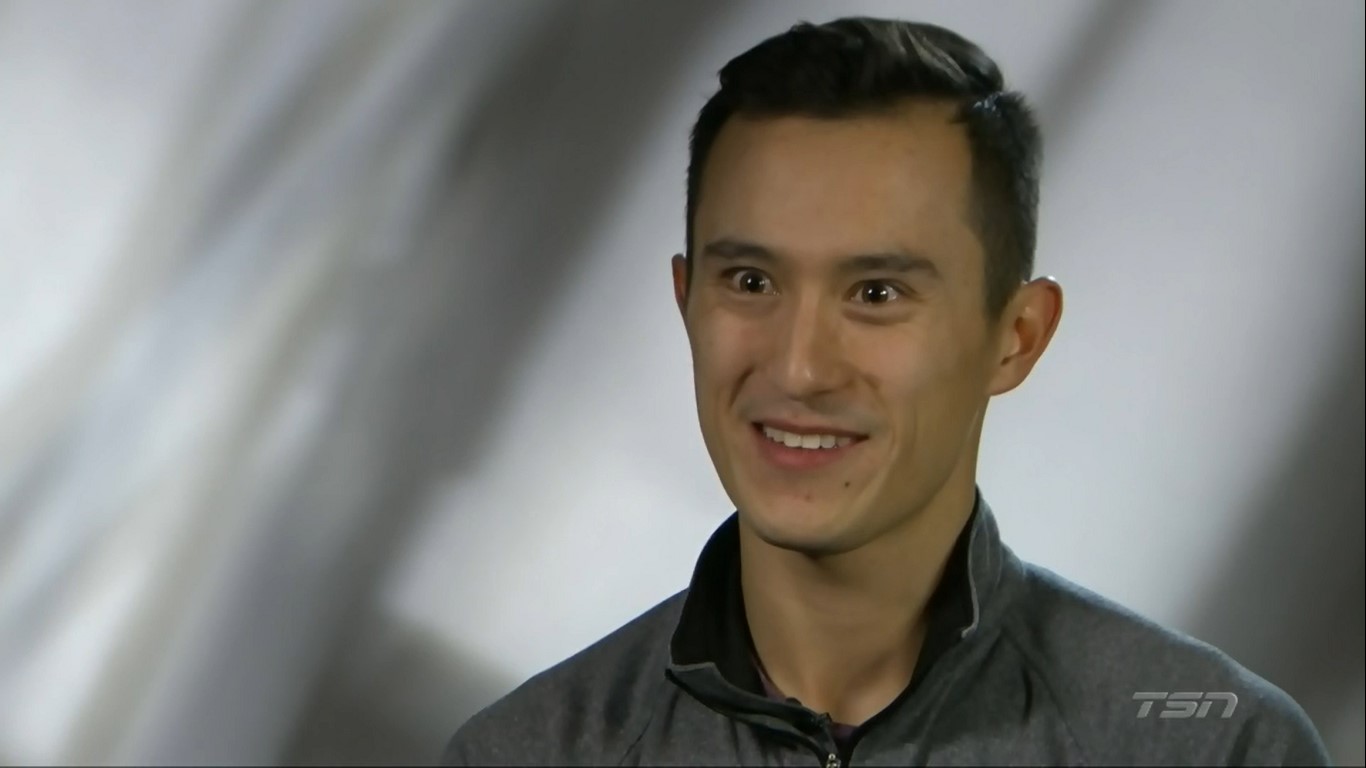 Patrick Chan interview with Brian Williams on TSN 10-29-16
