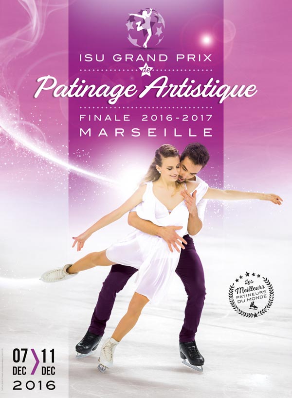2016 ISU Grand Prix Final Poster, (Source: francebillet.com)