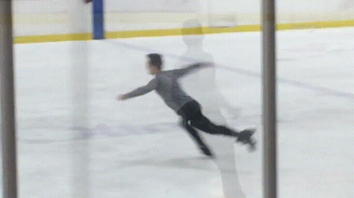 Patrick Chan practicing his short program for Canadian Nationals. (Source: YouTube)